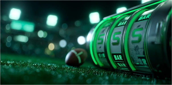 آلة رياضية وكرة قدم، حيث كل دورة تجلب WinWin